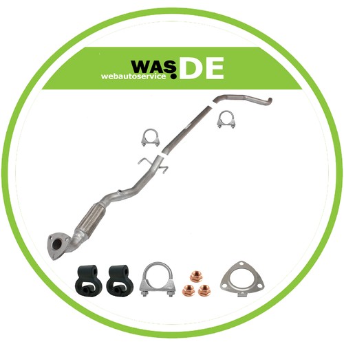 Auspuff mittelrohr opel corsa - mittelrohr,