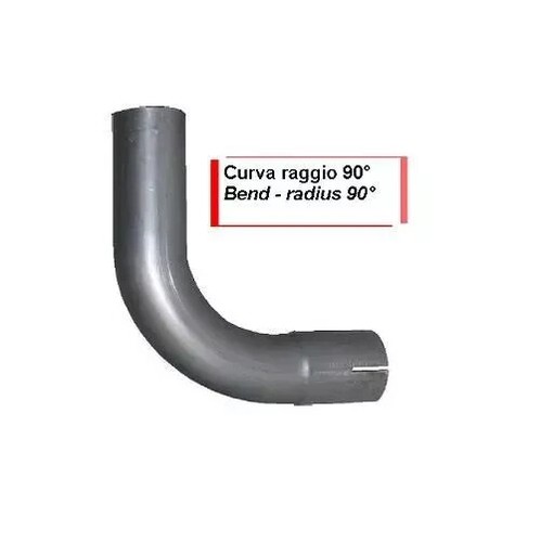 Auspuff rohrbogen bogen - bogen, 90°