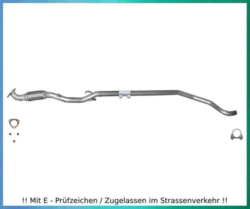 Mittelrohr opel corsa 2 - d, 1.2