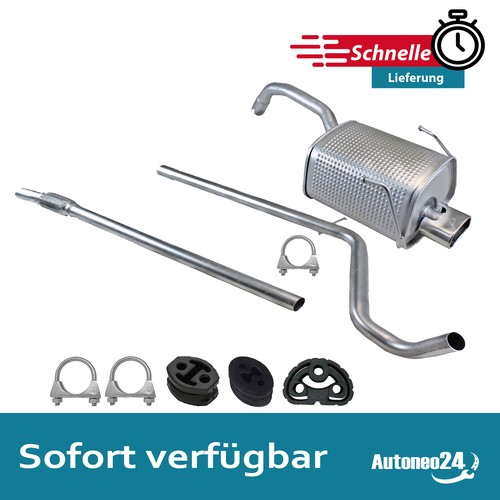 Auspuffanlage für fiat - auspuffanlage, panda
